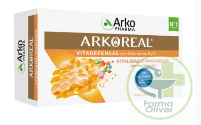 ARKOREAL DEFENSAS CON VITAMINAS B Y C