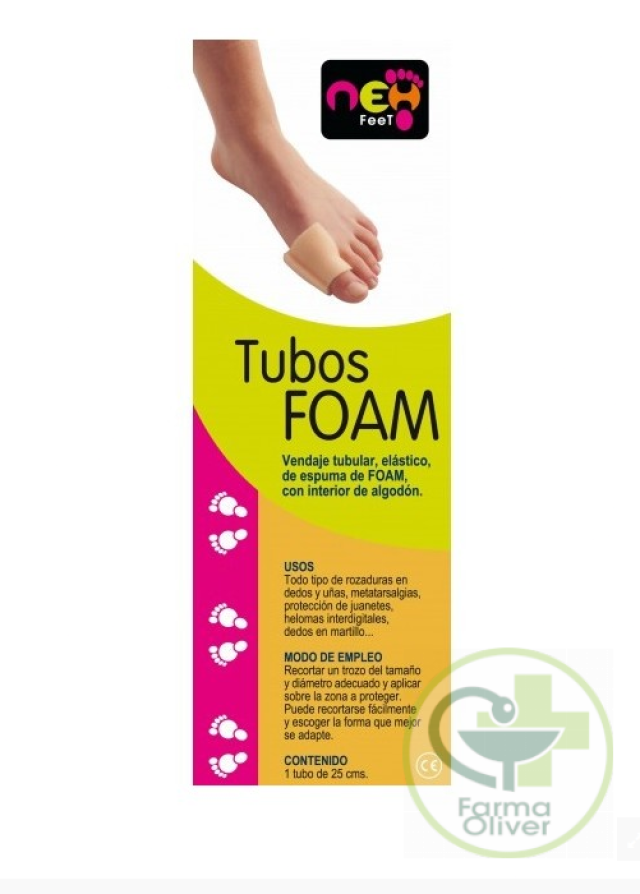 Tubos de foam NehFeet