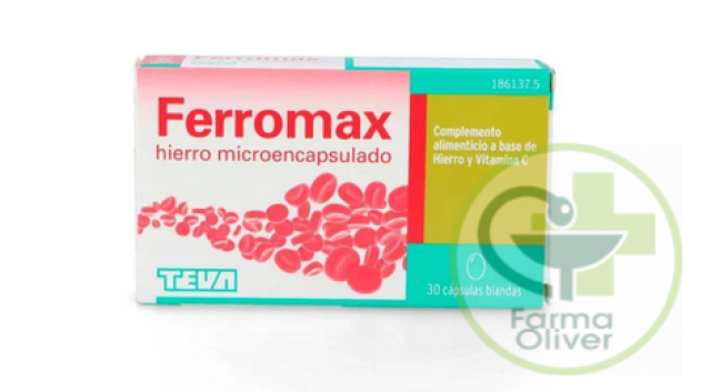 FERROMAX 30 cápsulas