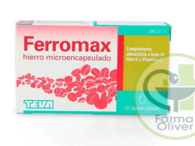 FERROMAX 30 cápsulas