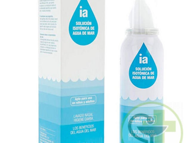 IA Solución isotónica de agua de mar