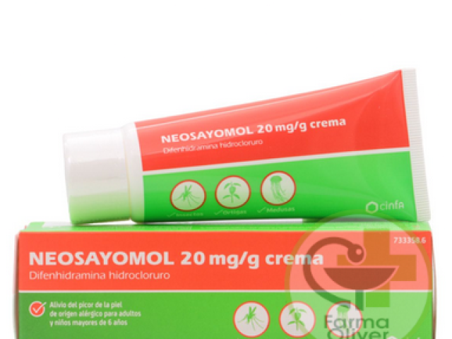 Neosayomol 20mg/g crema