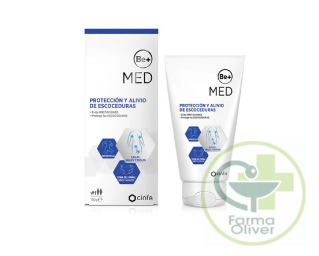 Protección y alivio de escoceduras Be+