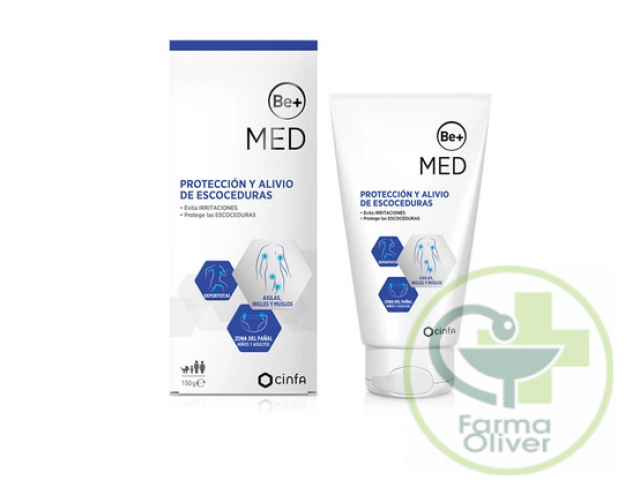 Protección y alivio de escoceduras Be+