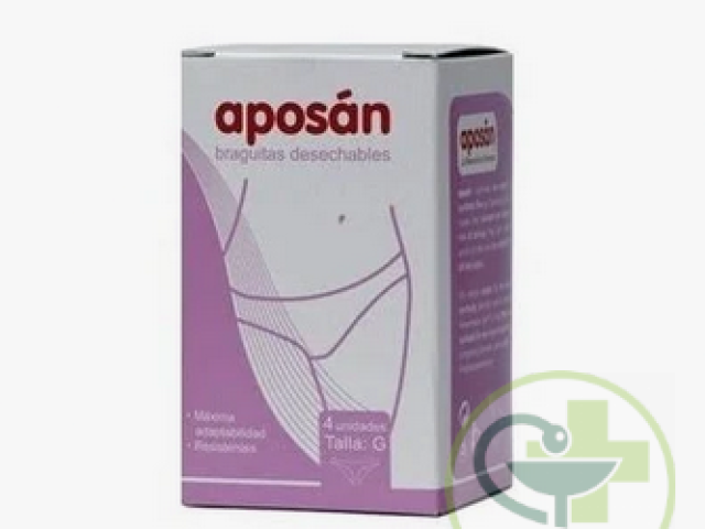 Braguitas desechables Aposán