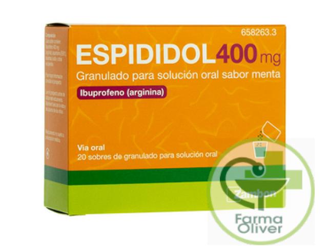 Espididol 400 mg sobres