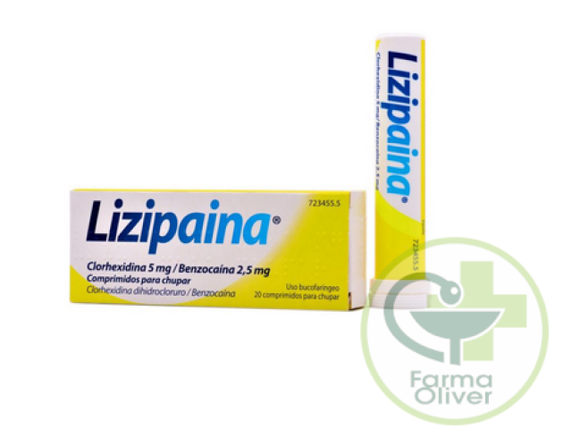 Lizipaina 20 comprimidos para chupar