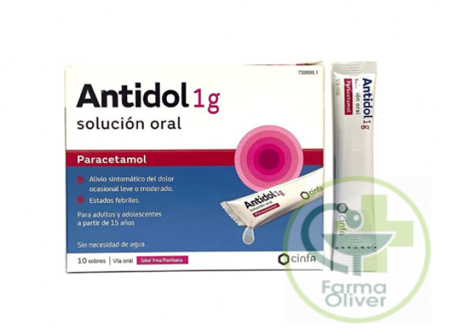 Antidol 1g solución oral