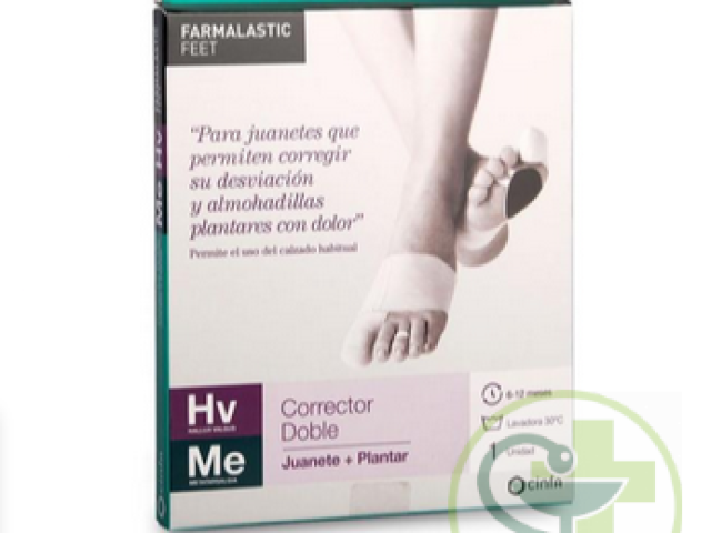 Corrector doble / Farmalastic