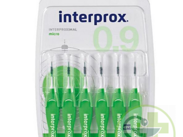 Interprox Micro Color Verde 0'9 mm