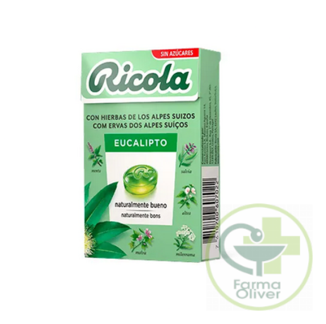 RICOLA Caramelos Eucalipto
