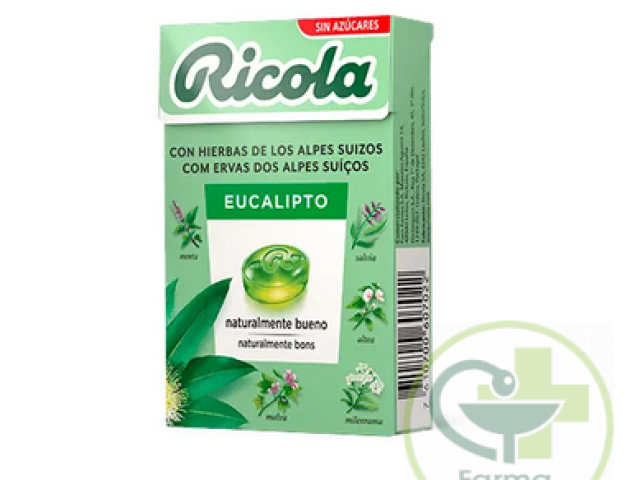 RICOLA Caramelos Eucalipto