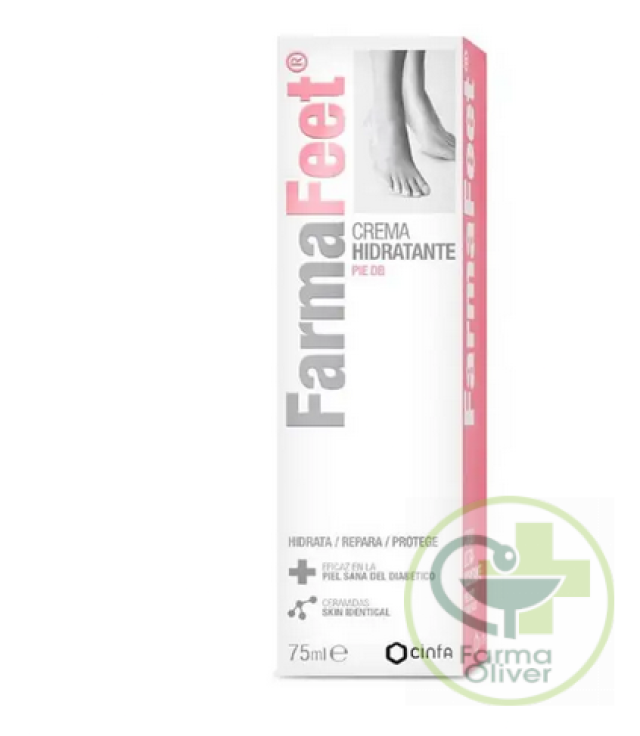 FarmaFeet Crema hidratante Pie diabético