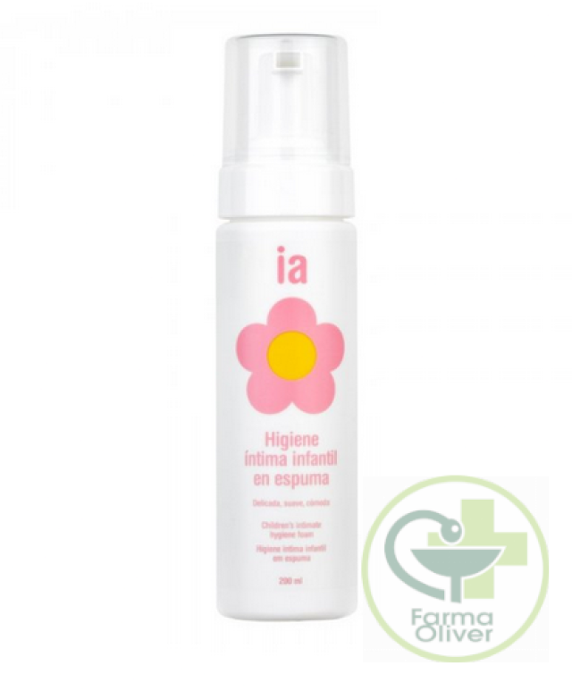 Higiene íntima infantil en espuma