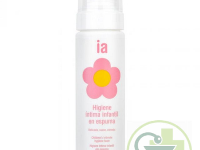 Higiene íntima infantil en espuma