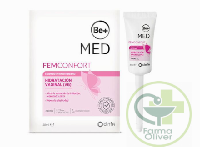 FemConfort Hidratación vaginal 8 monodosis Be+